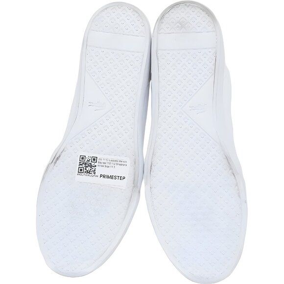 Lacoste Bayliss 119 1 U White Casual Sneakers Men's US 11.5 - Picture 6 of 6
